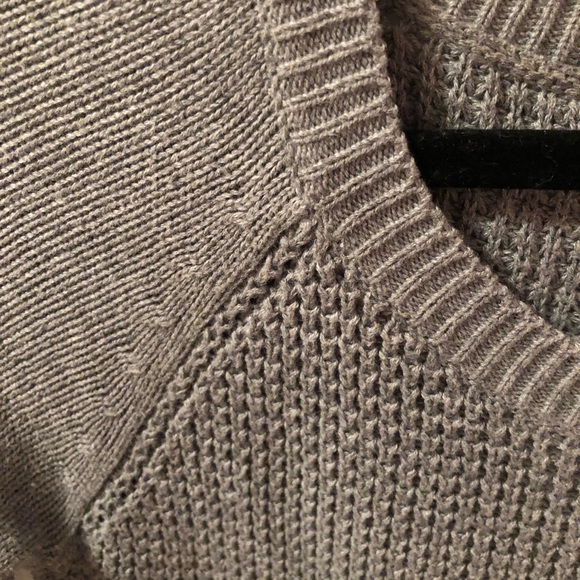 Merona grey waffle knit sweater - Picture 3 of 3